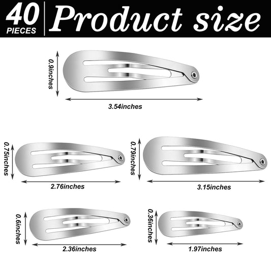 WILLBOND comparison of 3.5 and 3.1 inch clips illustrates size choice benefit