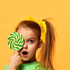 WILLBOND bow worn in high ponytail on teen demonstrating stable hold during activity