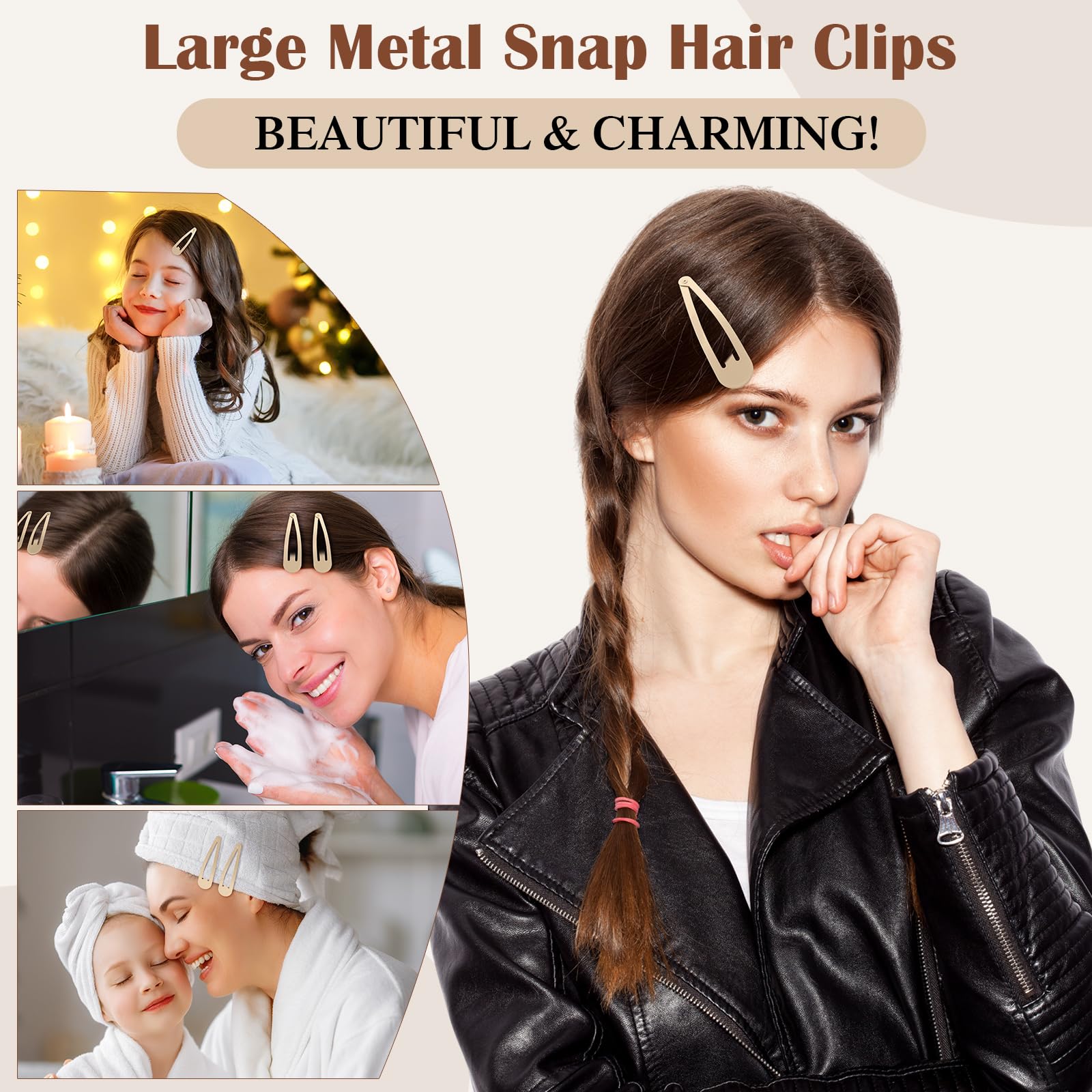 WILLBOND bulk display of thirty clips on tabletop showing plentiful supply and sharing convenience benefit