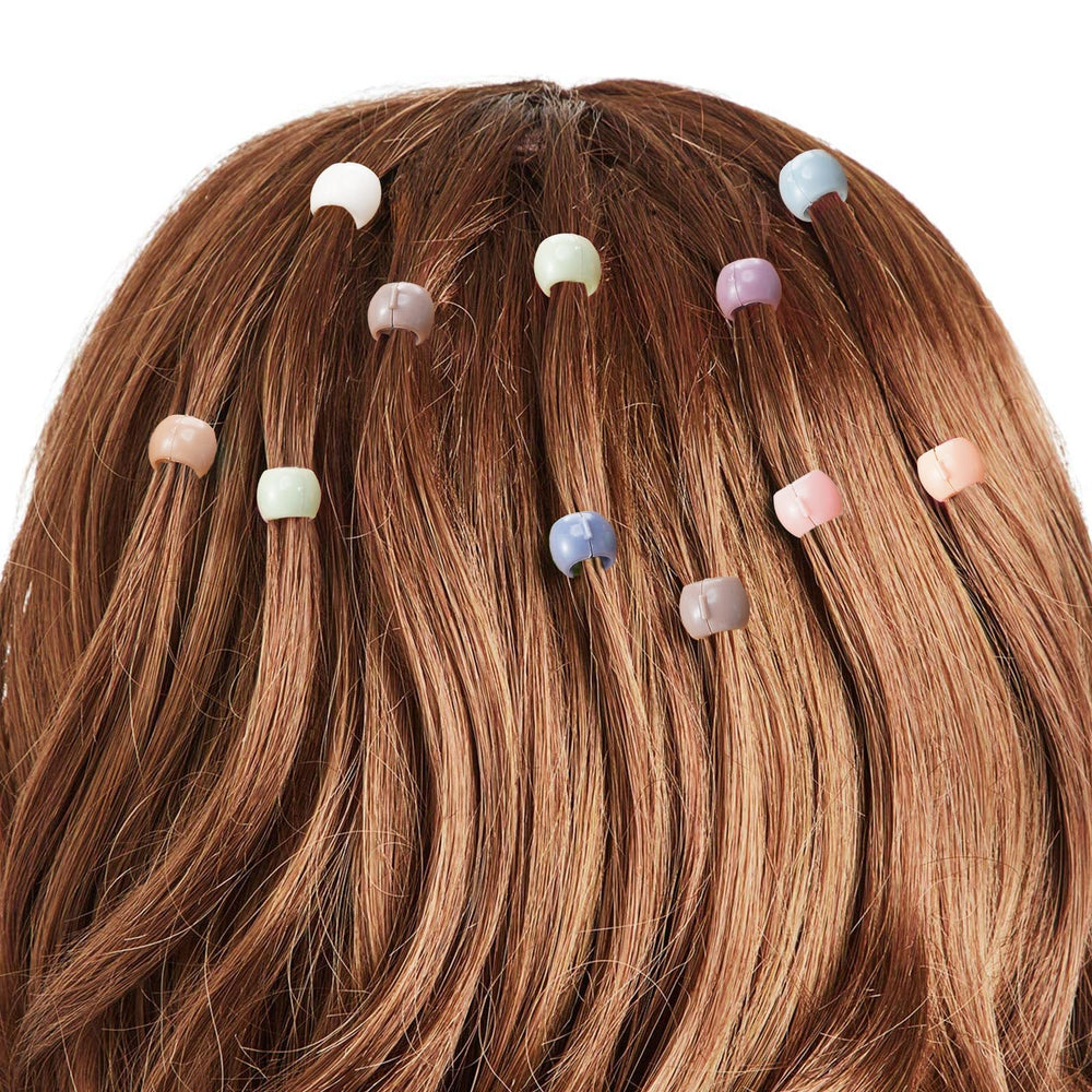WILLBOND clip securing a braid showing neat hold and finished look benefit