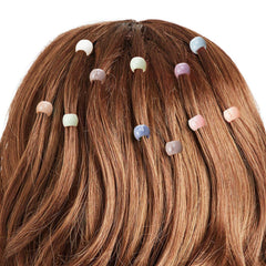 WILLBOND clip securing a braid showing neat hold and finished look benefit