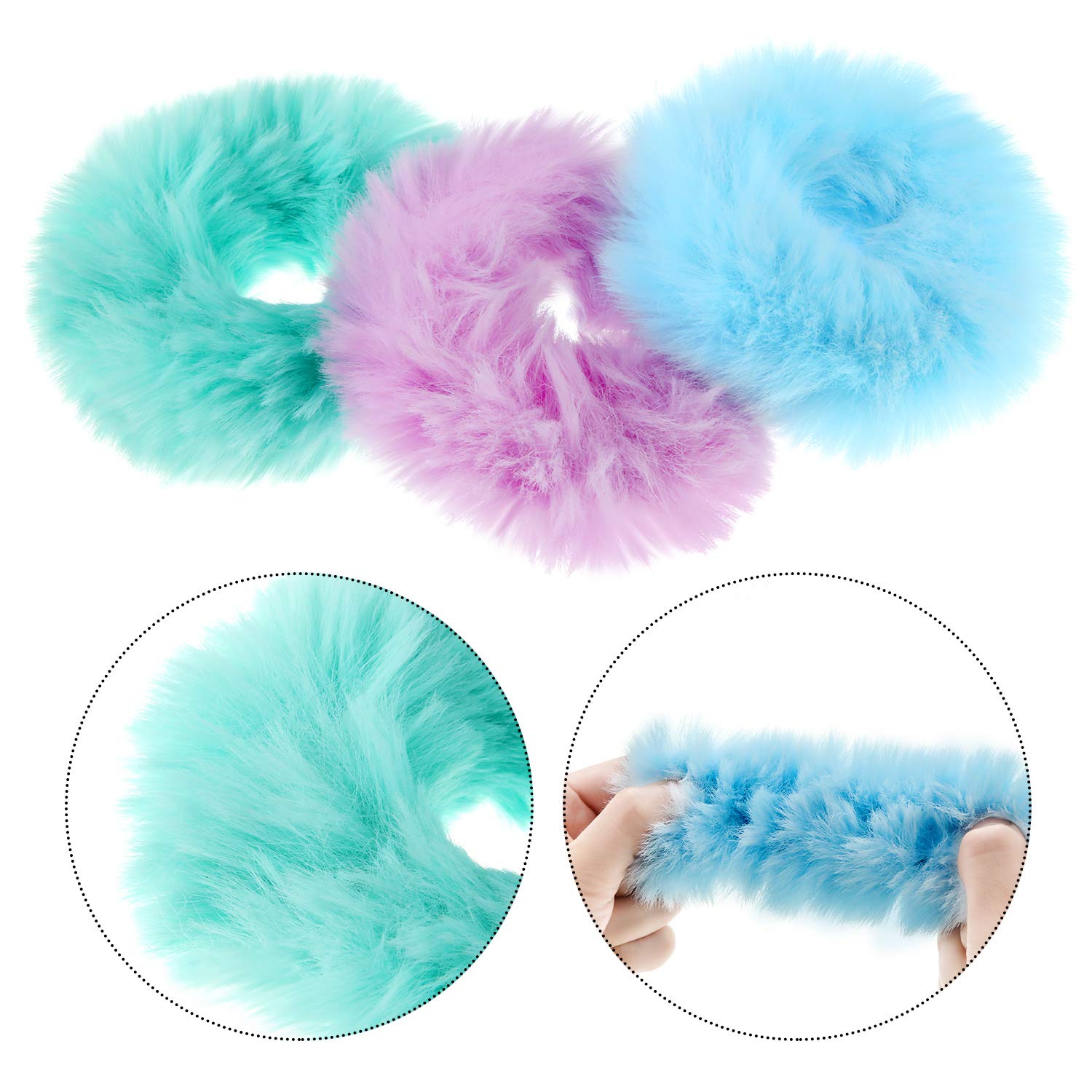 WILLBOND close-up of faux fur texture highlighting softness