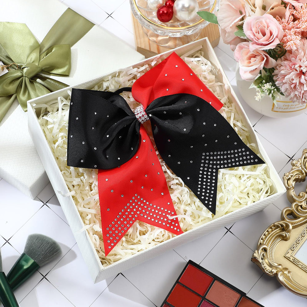WILLBOND close-up of grosgrain ribbon and rhinestone accents highlighting durability