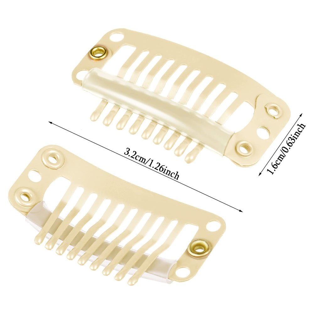 WILLBOND close-up of 9-teeth metal clip highlighting grip pattern for secure hold