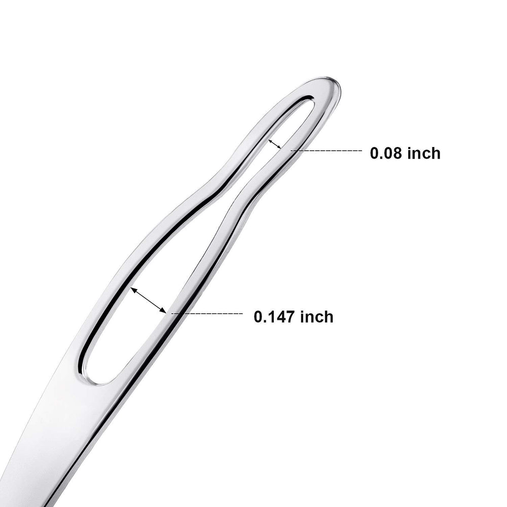 WILLBOND close-up of smooth metal tip demonstrating gentle glide and reduced snagging benefit