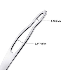 WILLBOND close-up of smooth metal tip demonstrating gentle glide and reduced snagging benefit