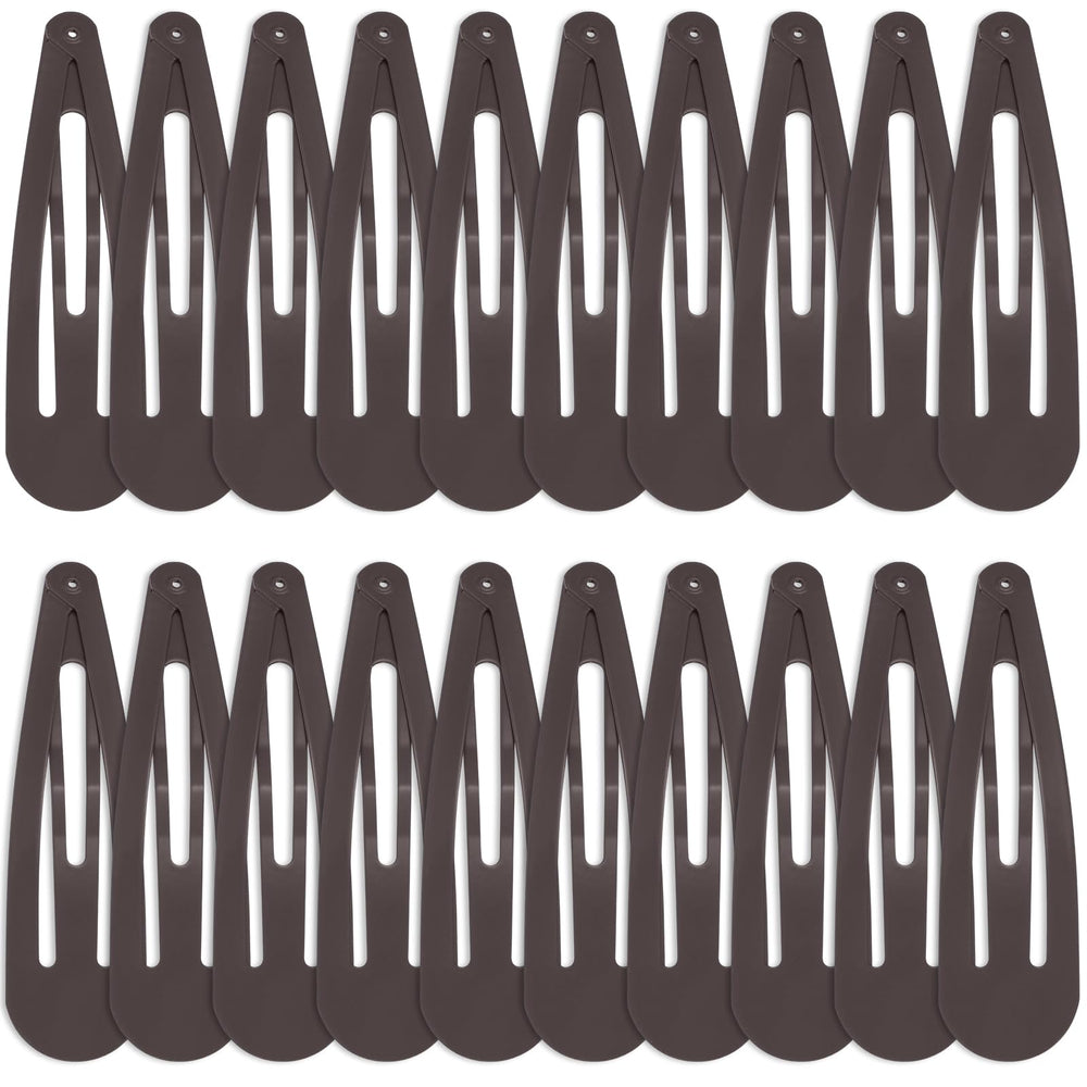 WILLBOND front view of 30 dark blue metal snap clips showing quantity and color benefit