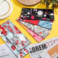 WILLBOND flat lay of six patterned headbands illustrating style options