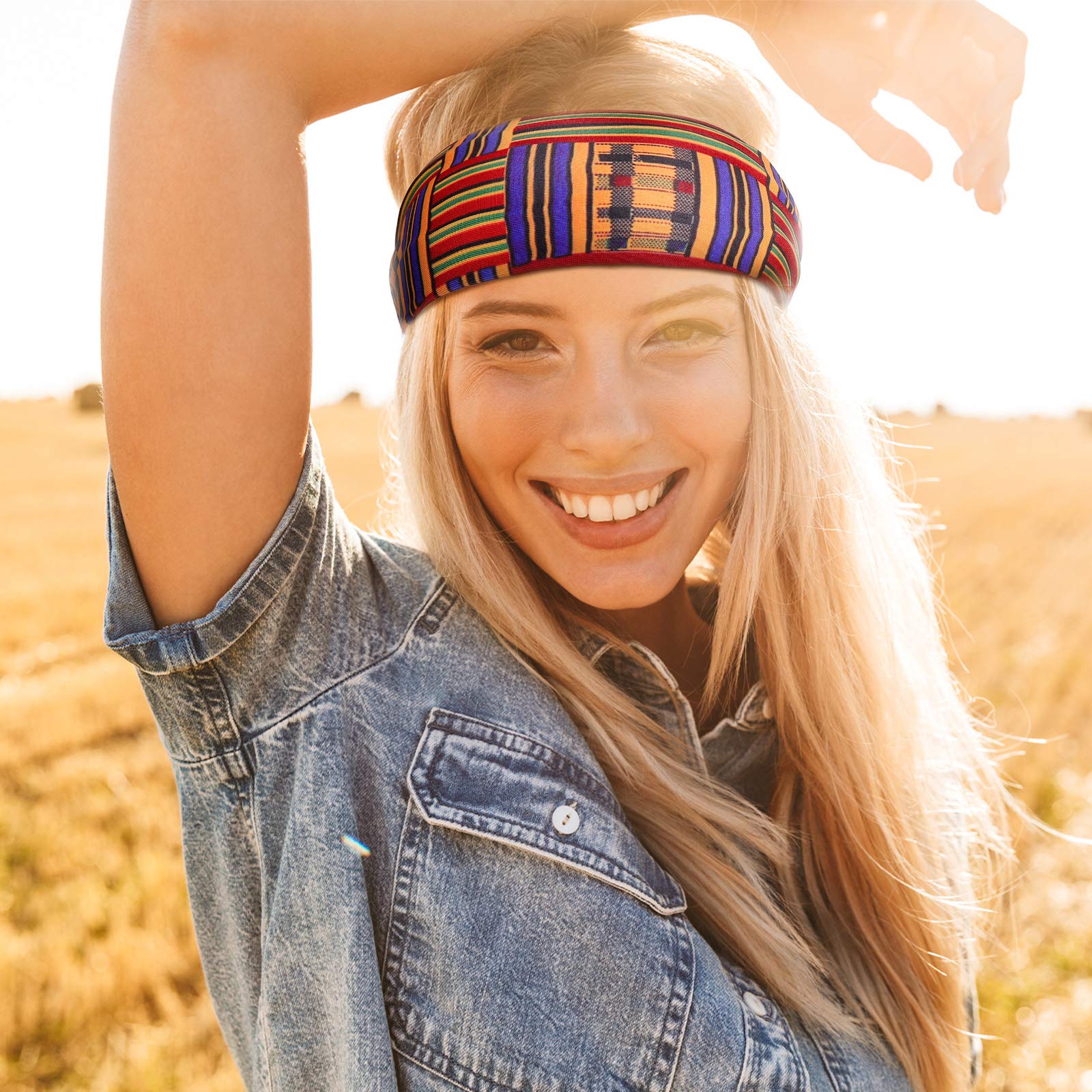 WILLBOND folded pack of headbands for storage, convenient rotation