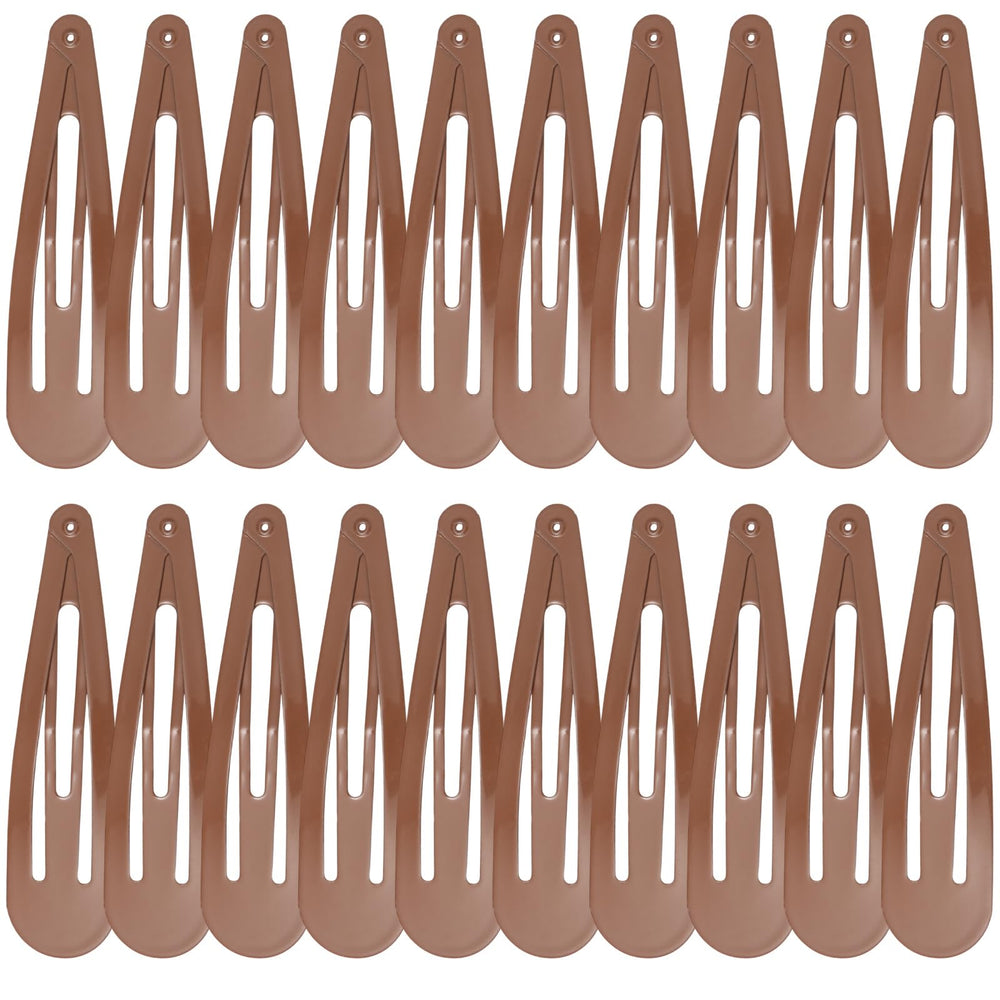 WILLBOND front view of 30 brown clips showing quantity and neat packaging