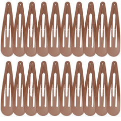 WILLBOND front view of 30 brown clips showing quantity and neat packaging