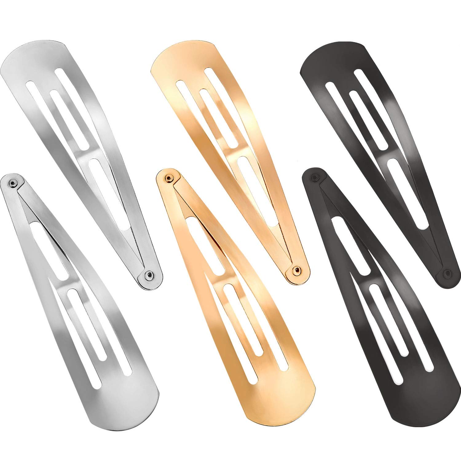 WILLBOND front pack display showing 30 metal snap clips, durable styling solution