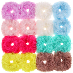 WILLBOND front packaging showing 16 colorful scrunchies and benefits
