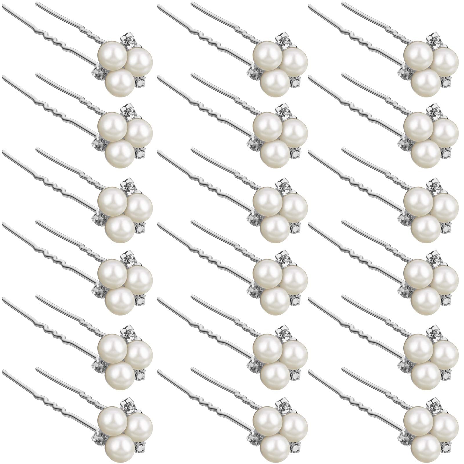 WILLBOND front view of 18-piece silver packet showing elegant pins and quantity benefit