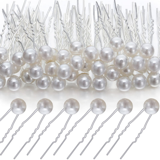 WILLBOND front packaging showing 40 pearl hair pins and wedding-ready look benefit