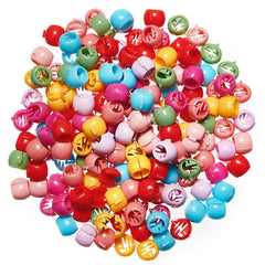 WILLBOND front view of packed 300 colorful clips for easy styling