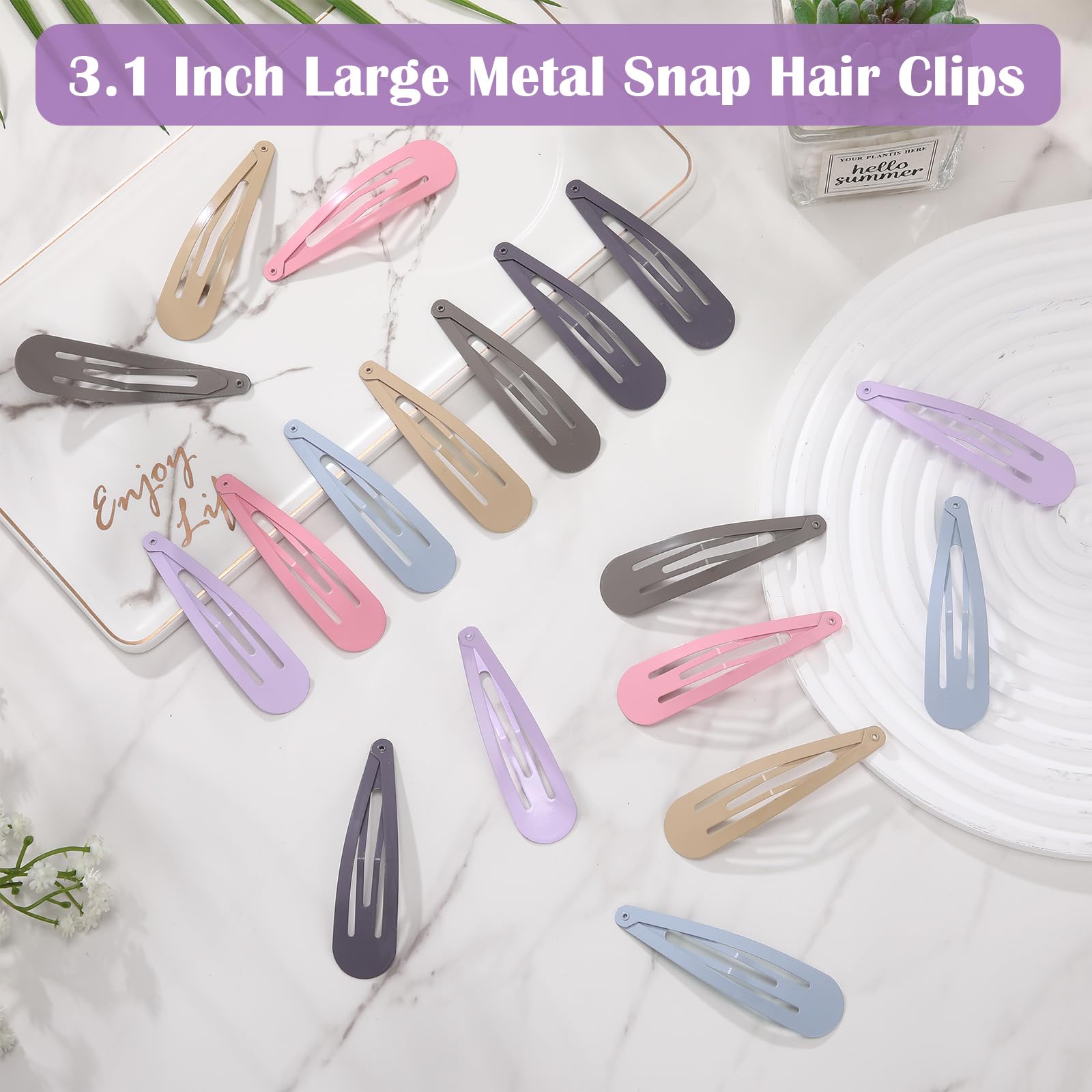 WILLBOND clip securing a half-up hairstyle showing secure nonslip hold benefit