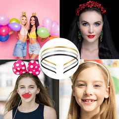 WILLBOND embellished headband DIY example showing custom styling potential