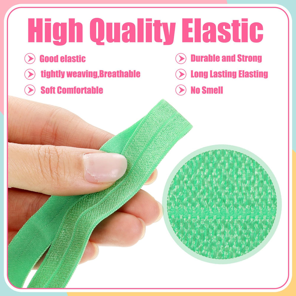 WILLBOND finished headband using elastic, offers comfortable stretch fit