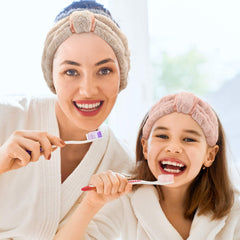 WILLBOND headband beside ruler showing stretch and size benefit one-size fit