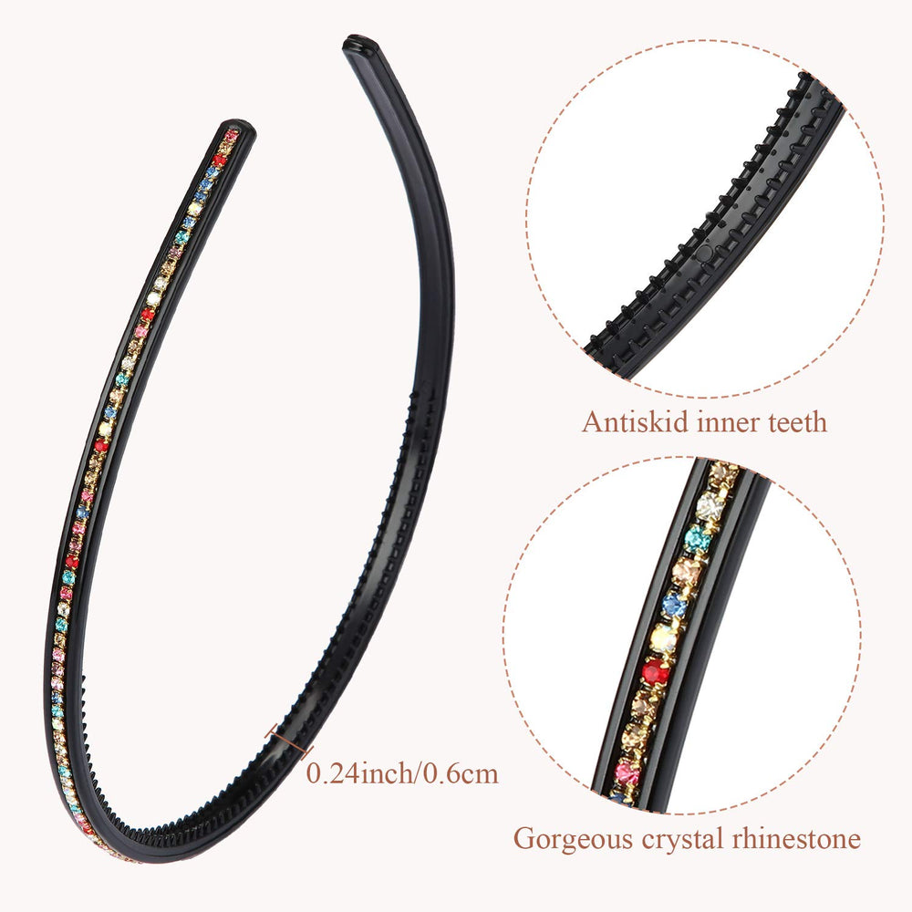 WILLBOND nine headbands flatlay displaying color variety for versatile styling