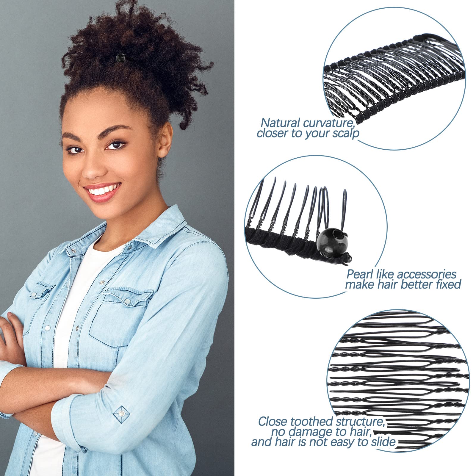 WILLBOND in-hair ponytail demonstration, secure hold during activity