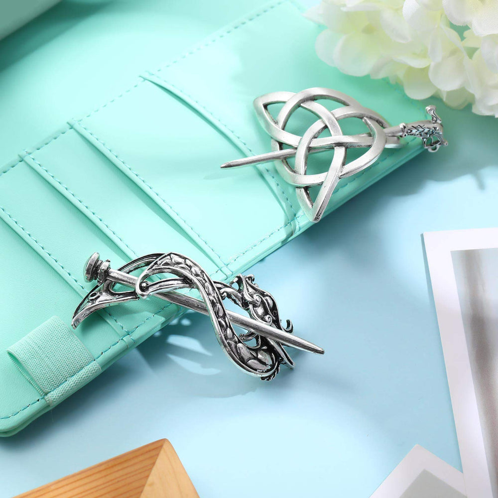 WILLBOND hairpin in a half-up hairstyle showing secure styling benefit