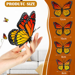 WILLBOND butterfly clipped in bun, lightweight accent adds playful charm