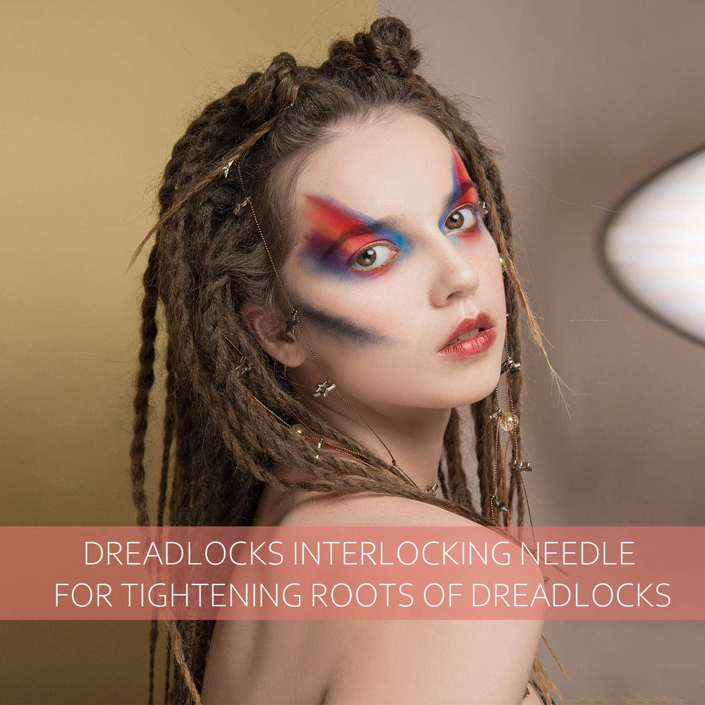 WILLBOND tool in use tightening a loc for neater roots and reduced frizz