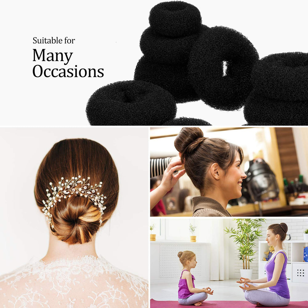 WILLBOND dancer with bun created from set showing durable stage-ready hold