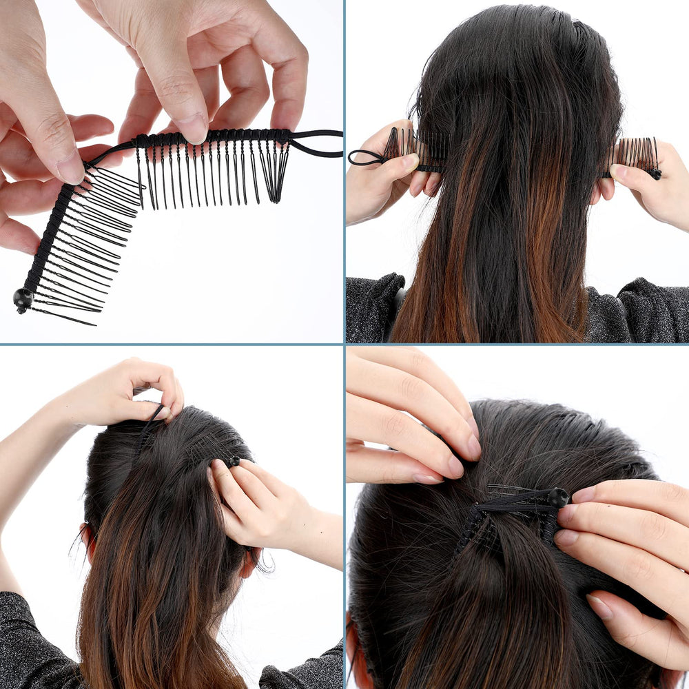 WILLBOND woman using clip in morning routine, fast styling benefit