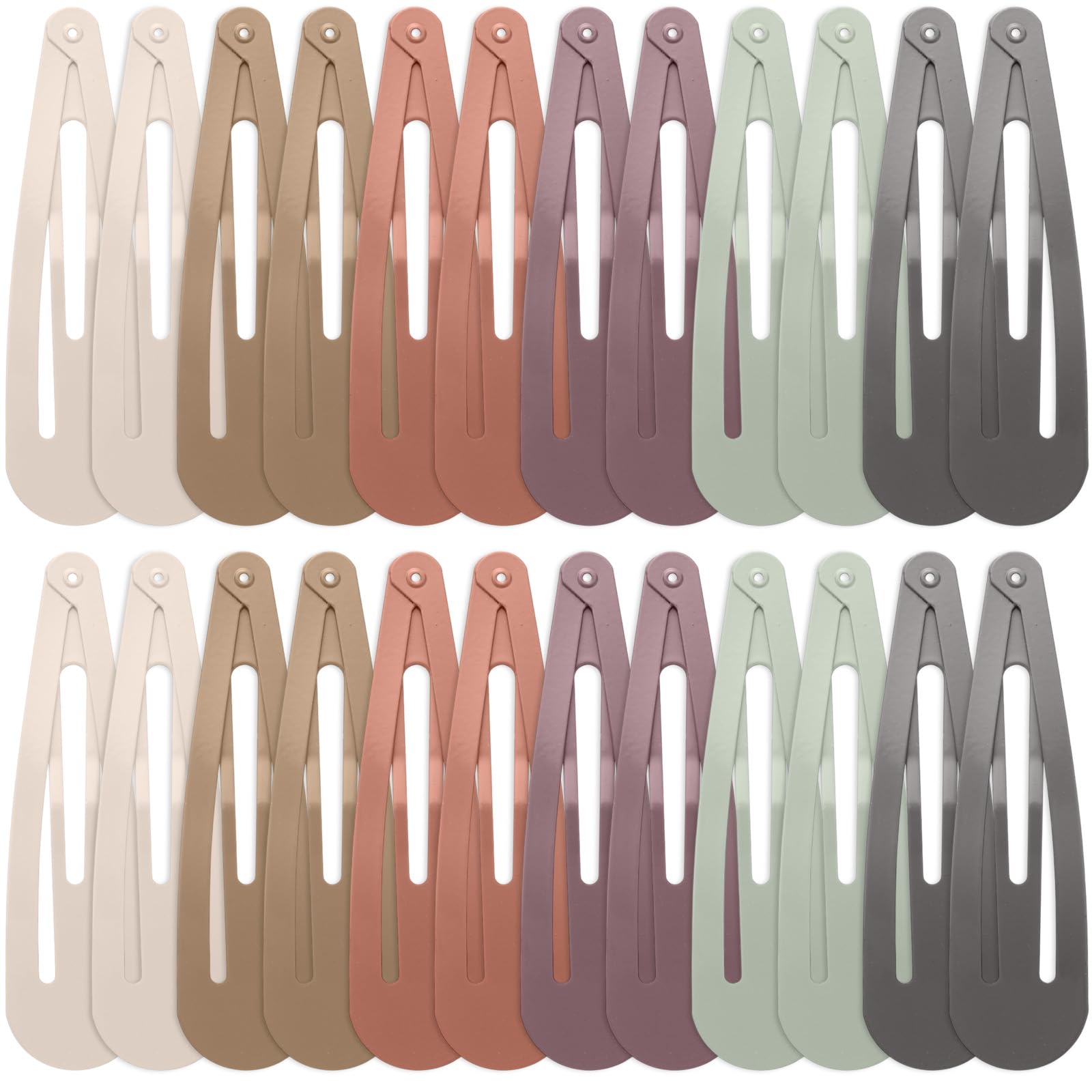 WILLBOND multicolor clips spread showing quantity and variety for styling