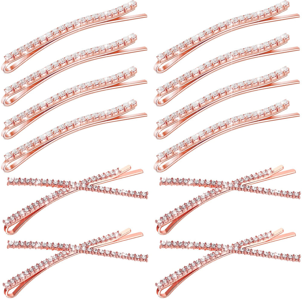 WILLBOND rose gold front packaging showing 12 clips and elegant presentation