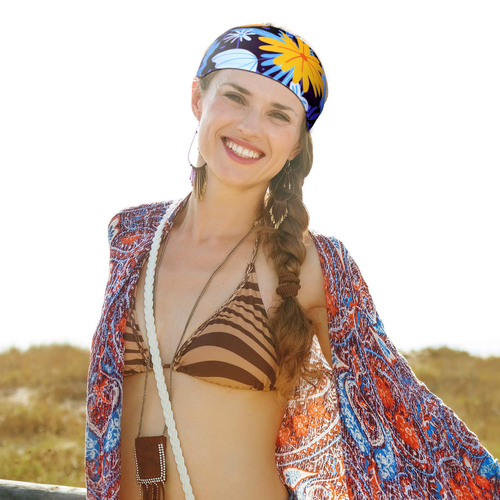 WILLBOND headband in hand showing size and easy carrying convenience
