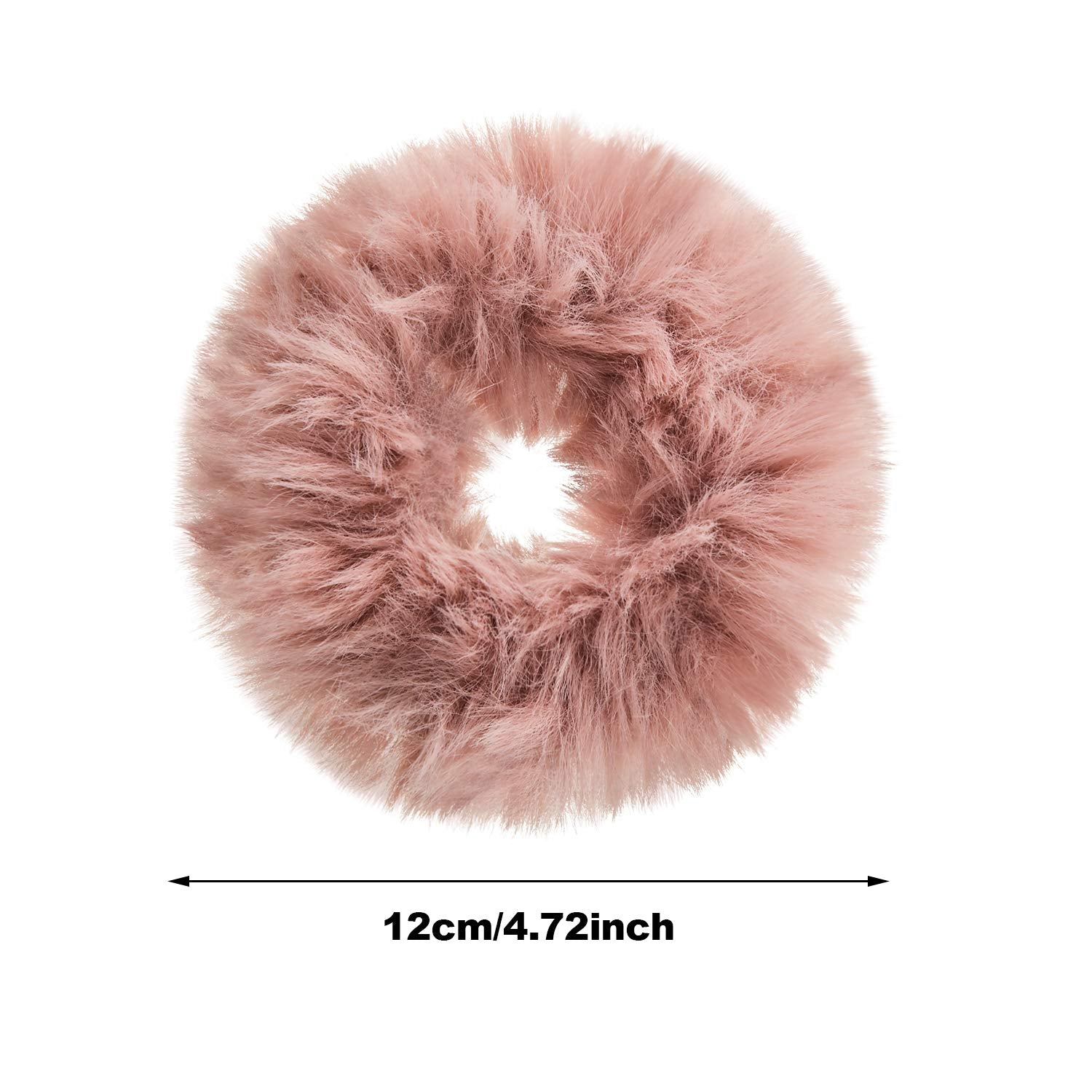 WILLBOND scrunchie in hand showing size and secure grip benefit