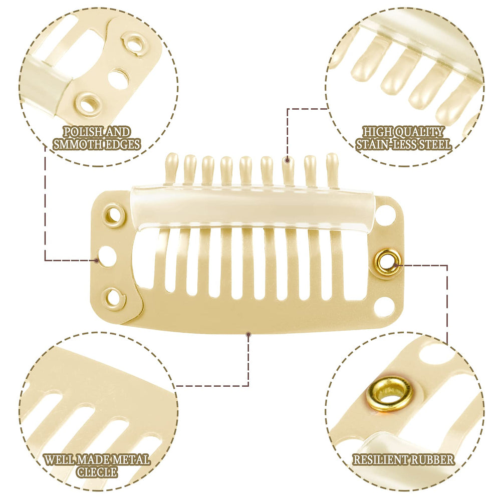 WILLBOND silicone strip detail protecting hair and reducing pull for comfortable wear