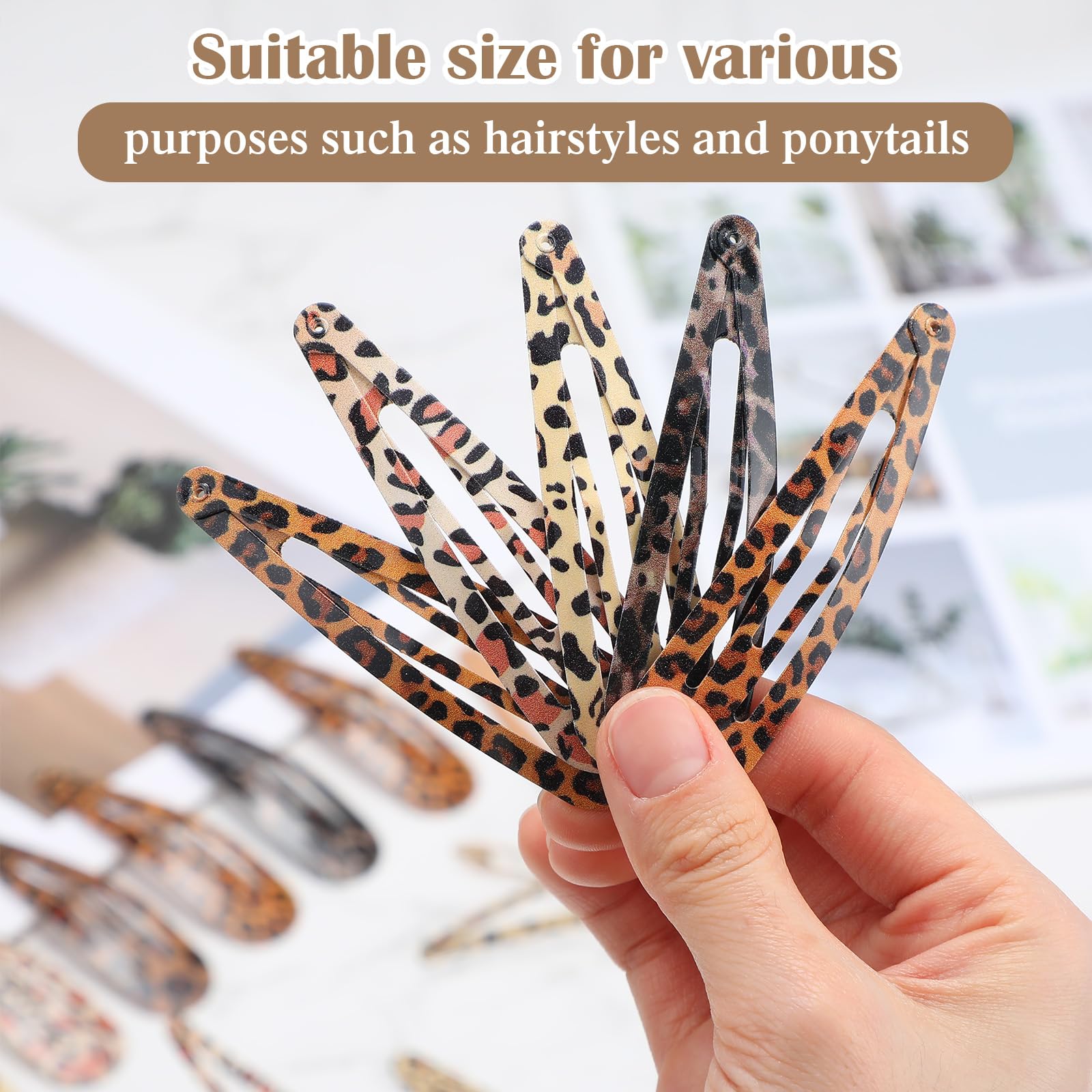 WILLBOND clip on hand showing 3.1 inch scale for size clarity