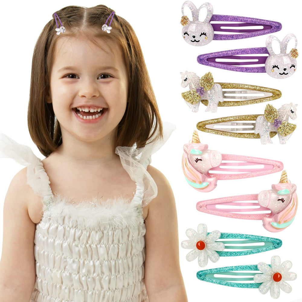 Wingchold butterfly and flower clip group demonstrating mix-and-match styling