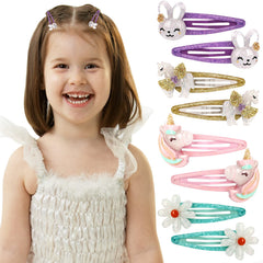 Wingchold butterfly and flower clip group demonstrating mix-and-match styling
