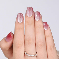 WiniBeauty press-on nails worn on model hand, styled for events and photos