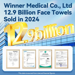 Winner towels on bathroom vanity showing travel-ready convenience