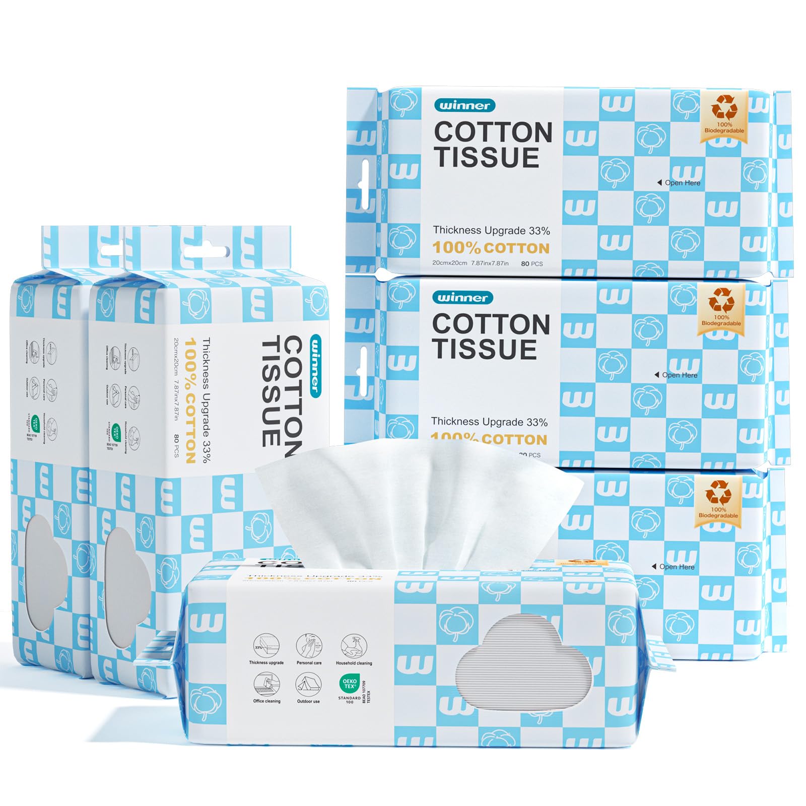 Winner front packaging showing hangable pack and quantity benefit convenience
