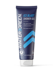 Wintergreen Ice Blast front bottle shot showing label and size, highlighting portability
