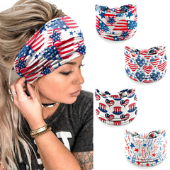 winthrop front packaging showing four patriotic headbands and instant festive styling