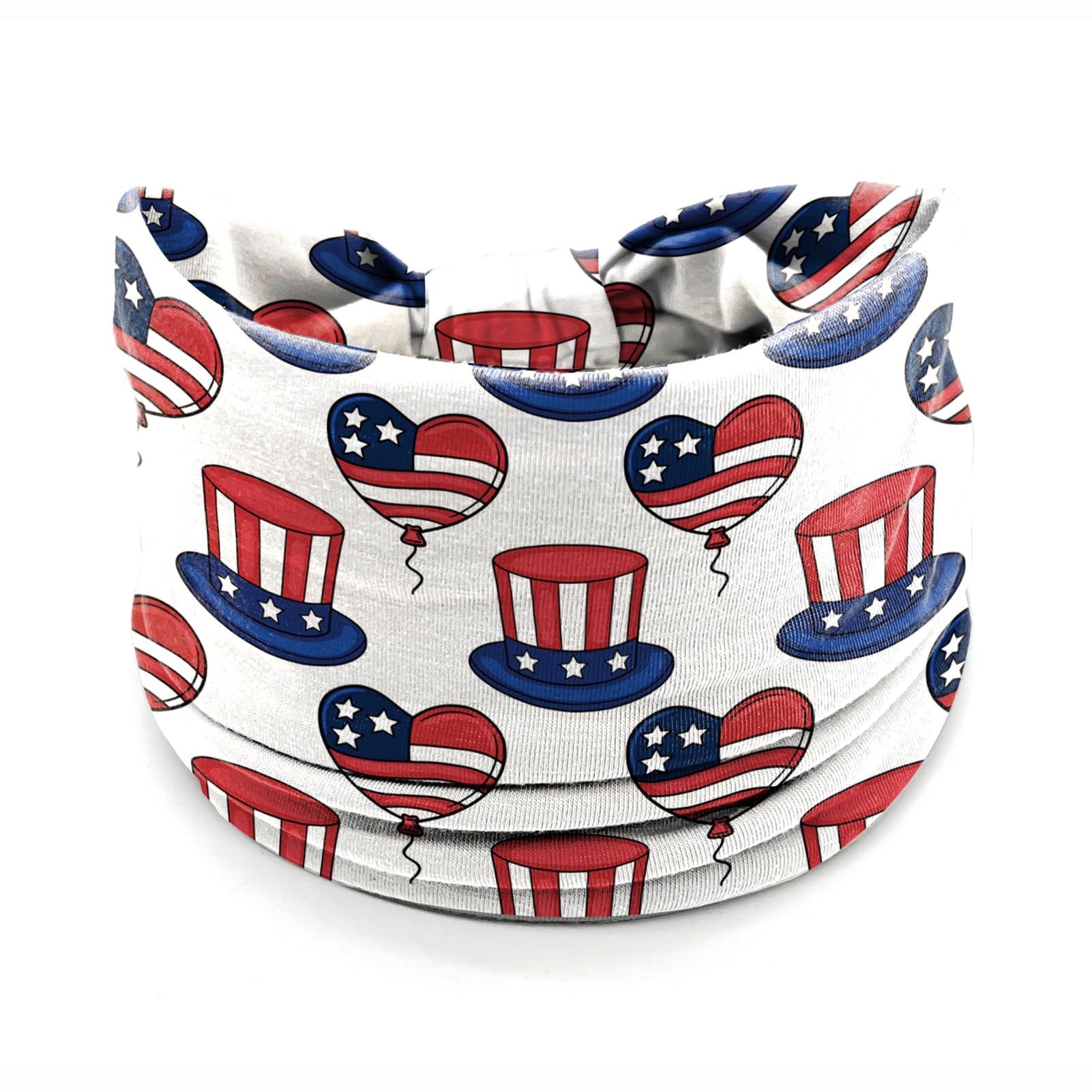 winthrop headband worn at an outdoor parade providing secure non-slip hold