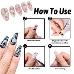 winthrop sheets beside polish and tools in a manicure scene, inspires creativity