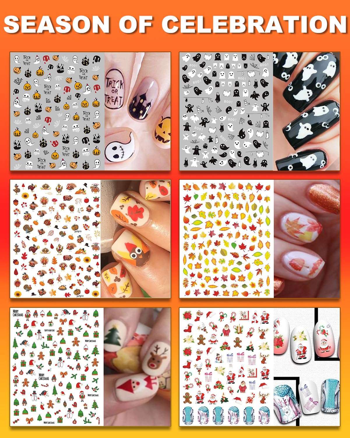 winthrop stickers applied to press-on nails demonstrating quick DIY benefit