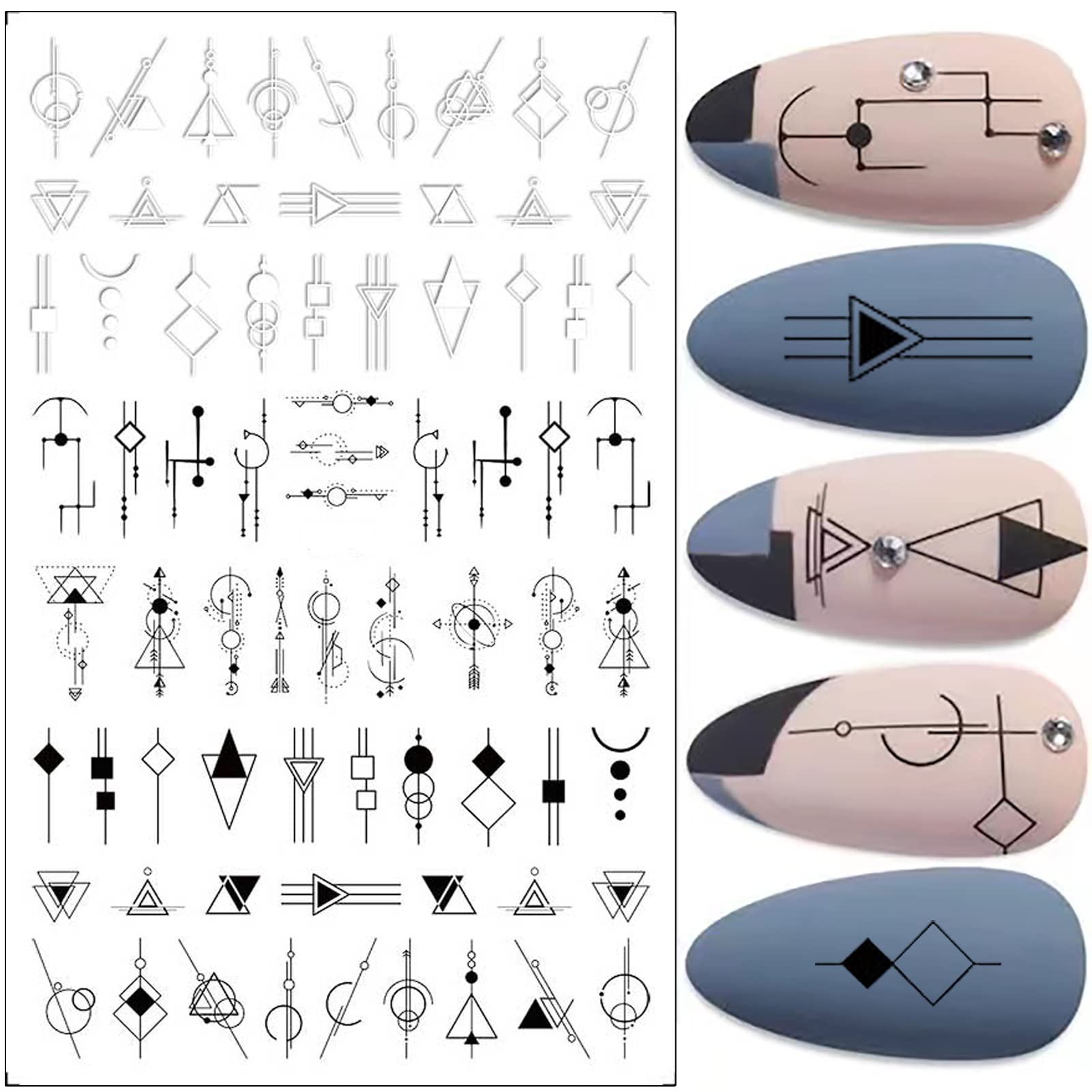 winthrop toe nail displaying monochrome design for pedicure versatility benefit