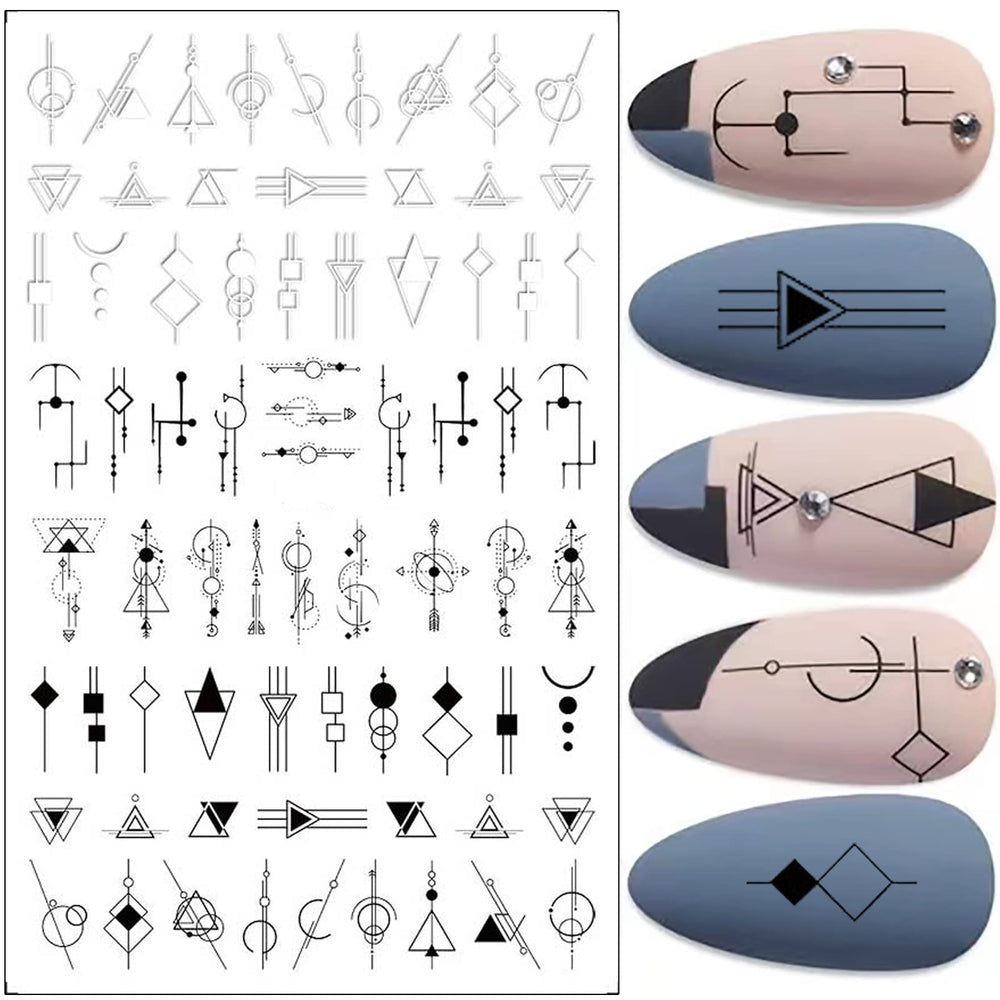 winthrop toe nail displaying monochrome design for pedicure versatility benefit