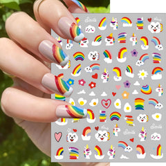 winthrop toe nail stickers on sandals showing durable adhesion and travel-friendly style